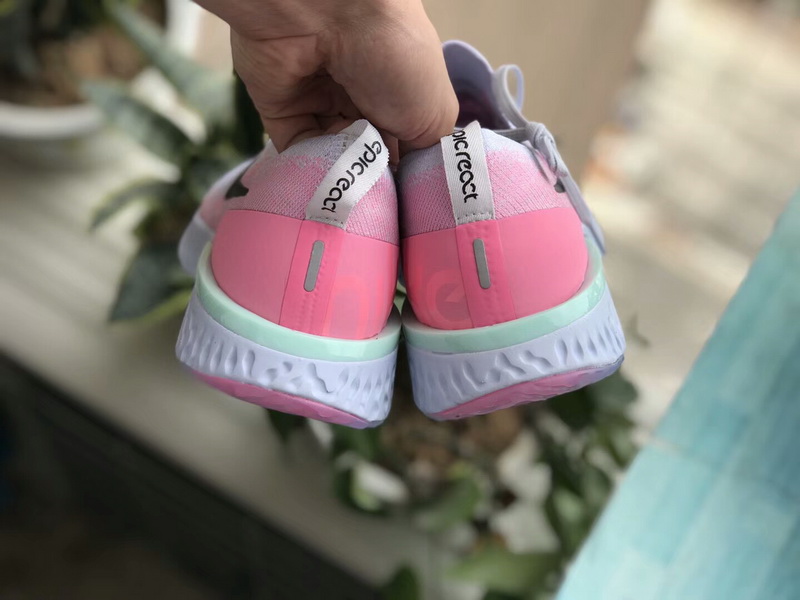 Super max Nike Epic React Flyknit Blush(98% Authentic quality)